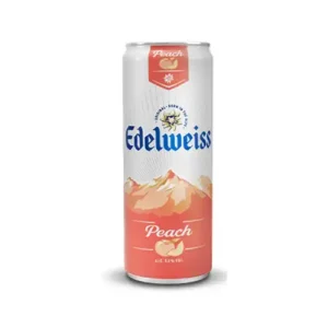 Edelweiss Peach<br> 24 Cans x 330ml